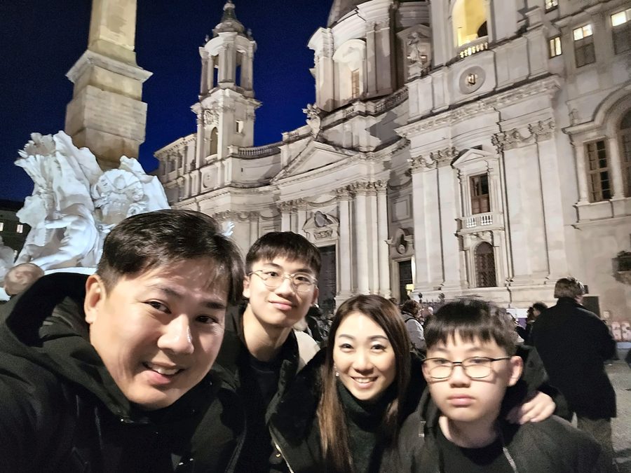 Family in Rome
